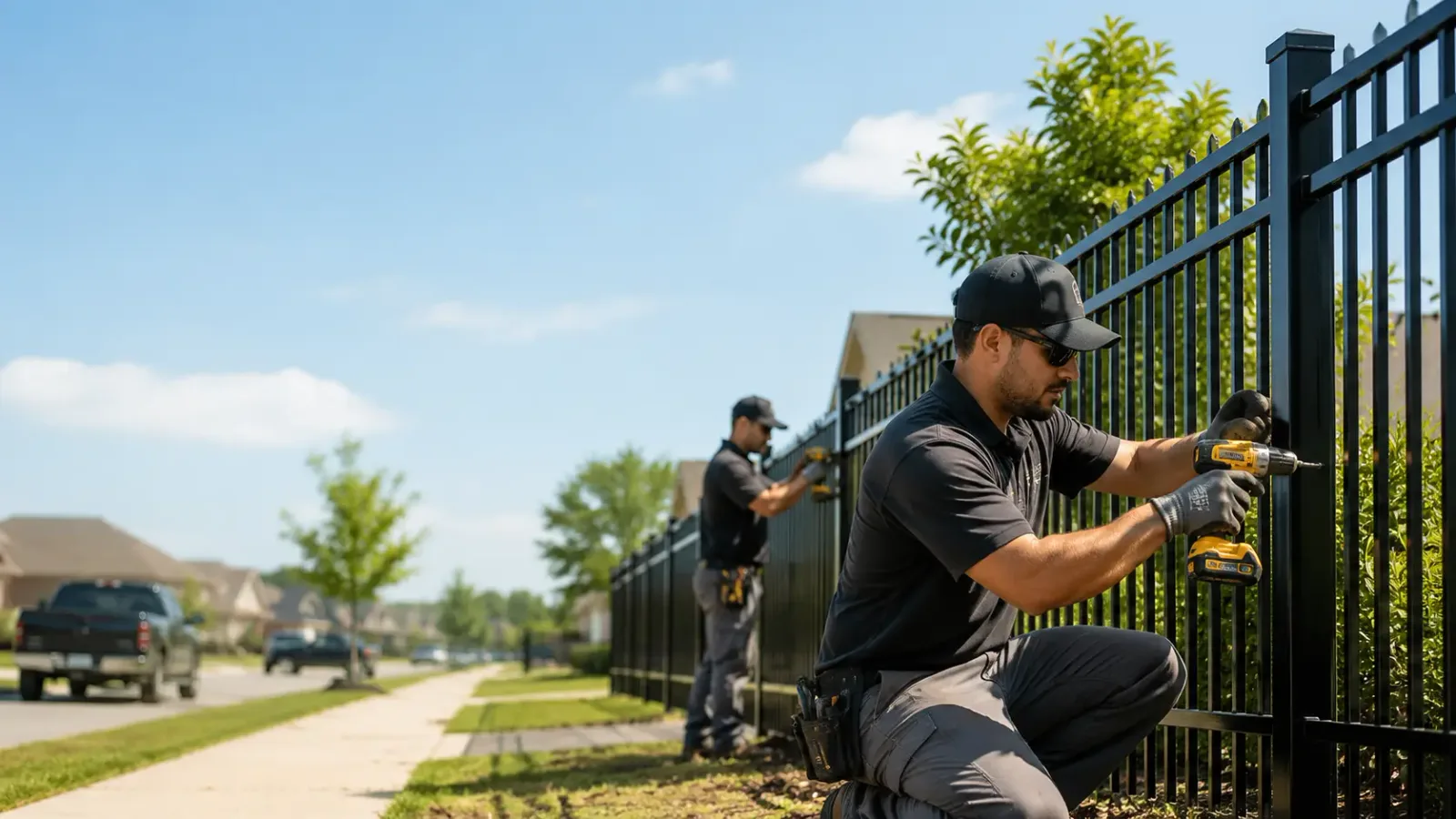 Metal Fence Installation in Centuria, WI